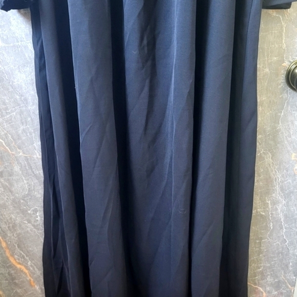 Plus Size Black Chiffon‎ Dress,Party Out On The Town, Size 2X - Picture 7 of 8